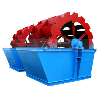 輪斗式洗砂機